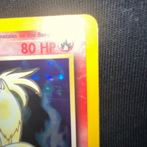 Ninetales Base Set Holo 1999 used card