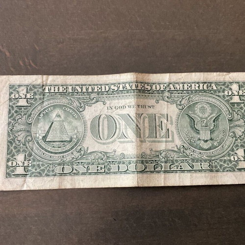 United States One Dollar Banknote Series 1988 used