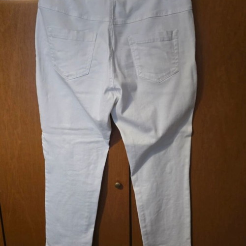 White women's jeans 4XL like new, soft, elastic