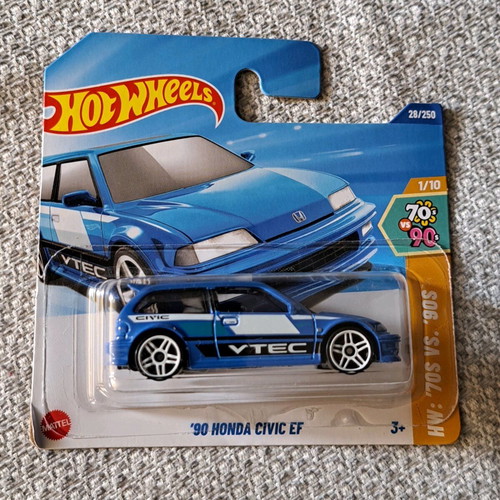 Hotwheels Honda Civic Ef 90' like new in packaging