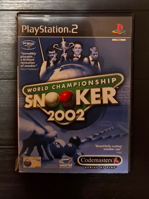World Championship Snooker 2002 PS2 μεταχειρισμένο αθλητικό παιχνίδι