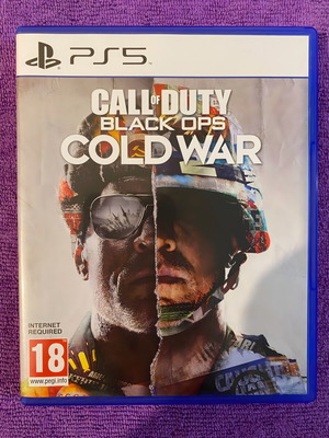 Call of Duty Black Ops Cold War PS5 game like new