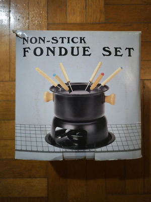 Fondue set αντικολλητικό καινούριο