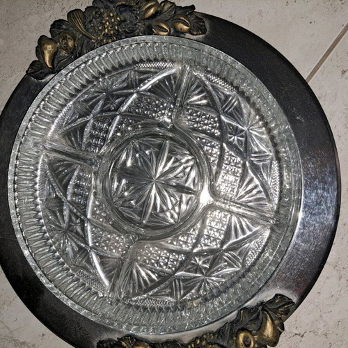 Nut tray new, crystal