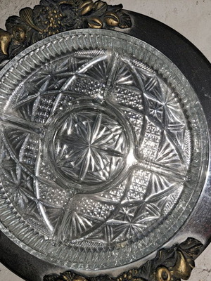 Nut tray new, crystal