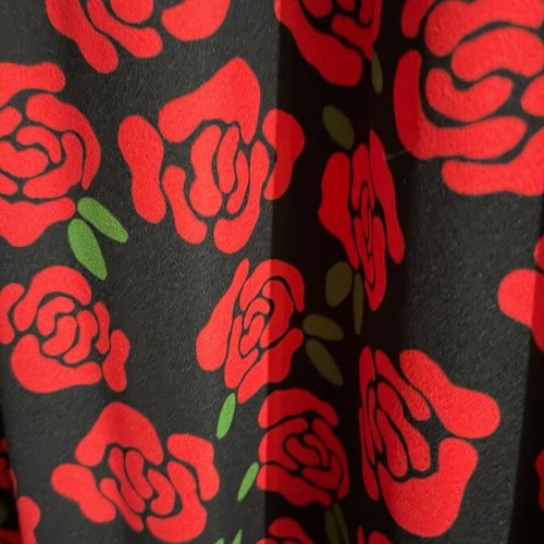 Chaton midi dress floral print like new, size M