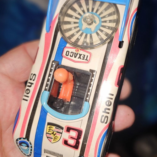 Porsche 917/10 Mini Racer Vintage Golden Cup Used