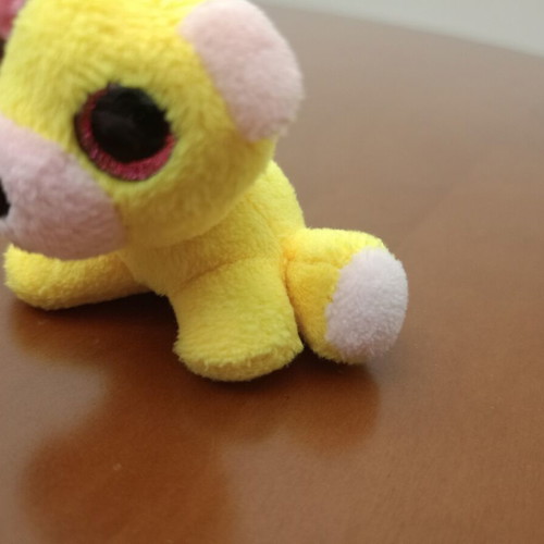 Ty Beanie Boos Yellow Leopard plush toy like new