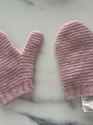 Γάντια χωρίς δάχτυλα Benetton 4-6 χρόνων ροζ σαν καινούργια
