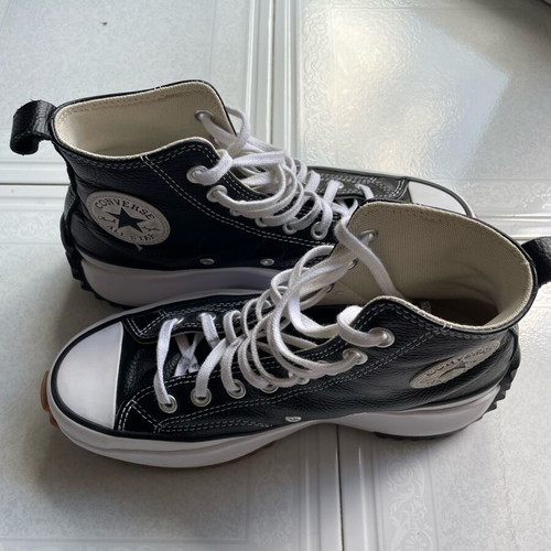 Converse leather sneakers like new, size 40, black