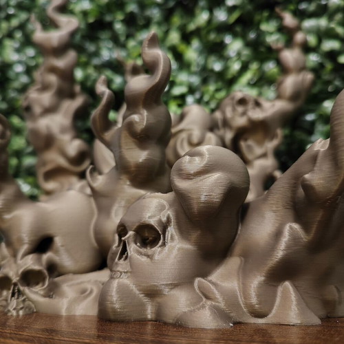Controller stand PS4/PS5/XBOX Smokey Skulls new 3D printed