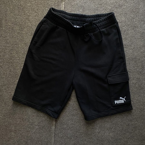 Puma Cargo Shorts Size M, New, Black
