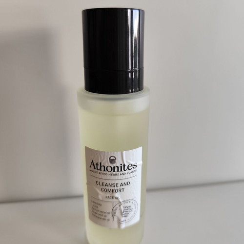 Athonites face cleansing oil 100ml like new with organic oils