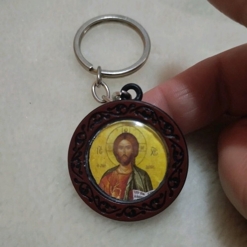 Keychain image new with Virgin Mary and Christ
