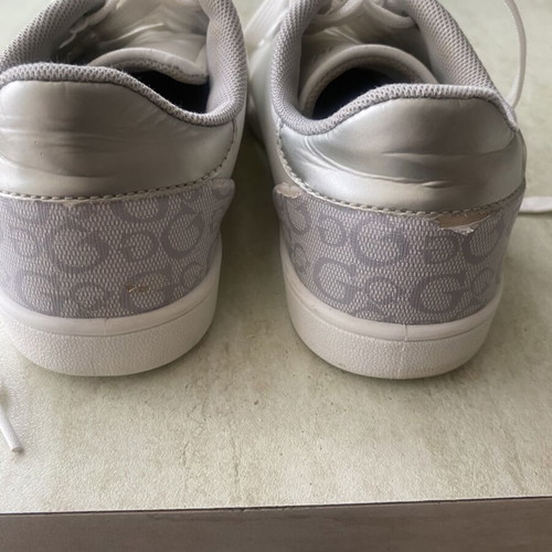 Guess women's athletic shoes used, white, size 37