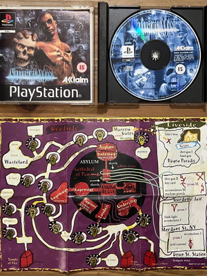 Shadow Man PlayStation used, complete with map