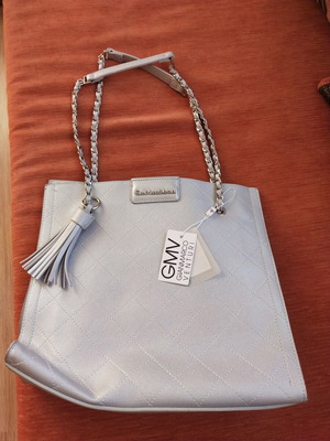 GianMarco Venturi women's bag new, silver