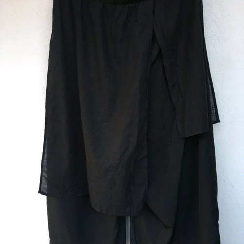 Men's wide leg pants like new, black, size L