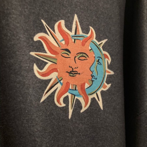 Sun & Moon crop top like new, blue, size M/L