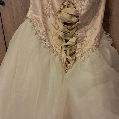 Wedding dress beige, like new