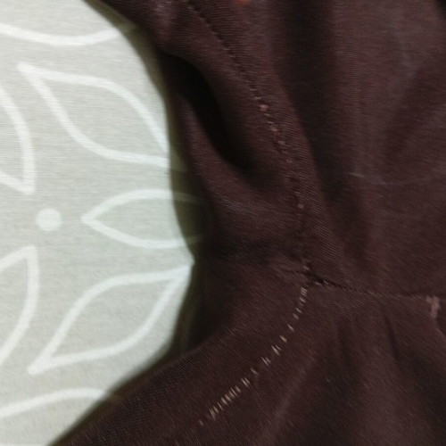 Zara Basic brown fabric women's office pants used, size 42
