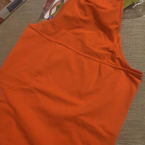 Bellissima orange halter top new