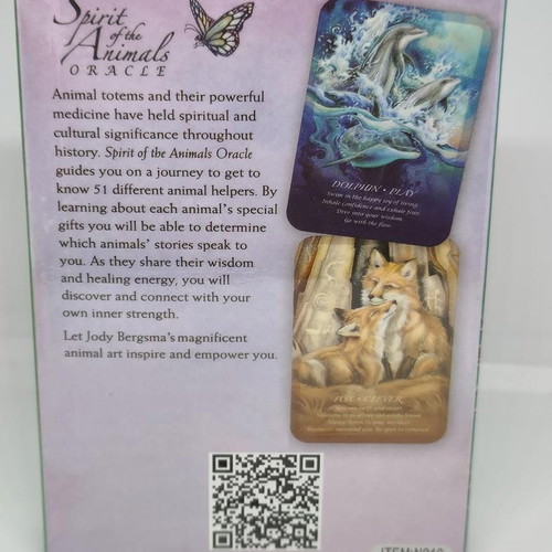 Spirit of the Animals Oracle Card Deck like new by Jody Bergsma
