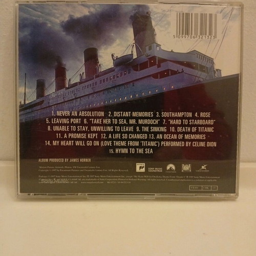 James Horner Titanic CD used, classical music