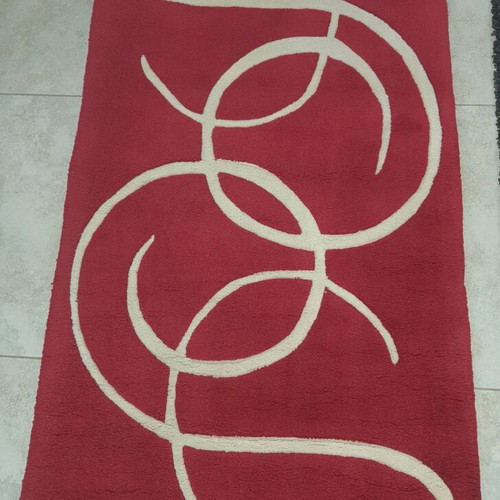 Rug with runner like new, dimensions 240x165 and 140x70