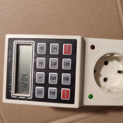 Digital timer used