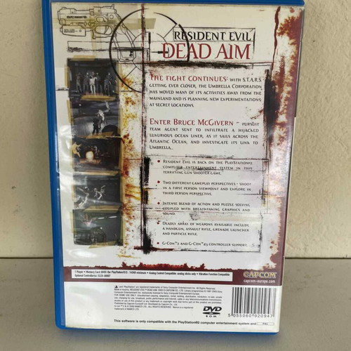 Resident Evil Dead Aim PS2 used, complete