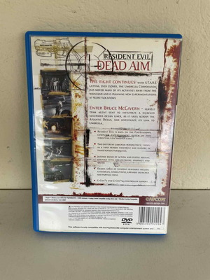 Resident Evil Dead Aim PS2 used, complete