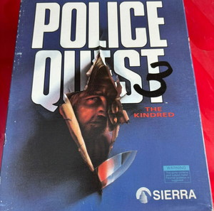 POLICE QUEST 3 - BIG BOX PC GAME