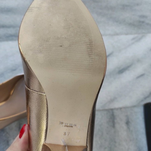 Dune London shoes rose gold color new size 37