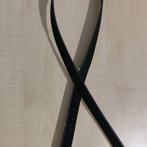Women's black belt like new, size 100, length 1m