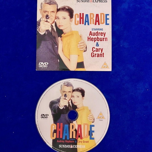 Charade DVD like new, English version starring Audrey Hepburn & Cary Grant