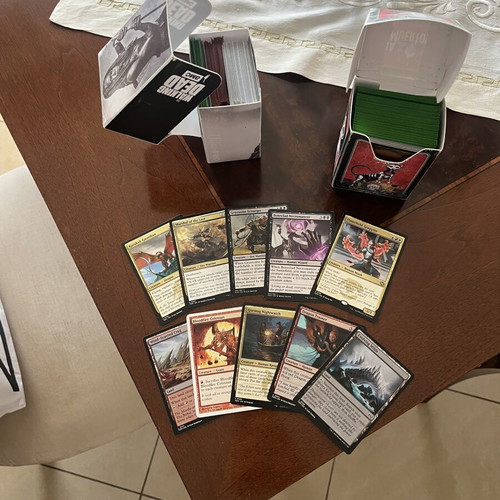 Magic the Gathering card collection, 2 full sets with 2 gift boxes