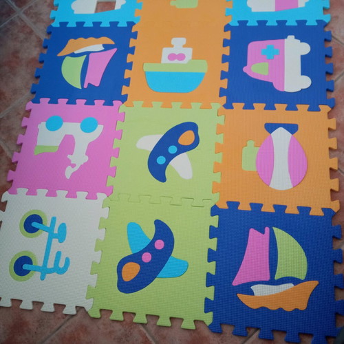 Baby floor puzzle like new, 9 or 15 pieces