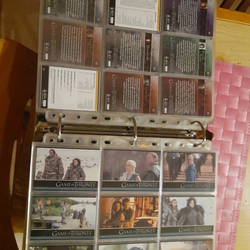 HBO cards from Game of Thrones series and album new, 637 authentic
