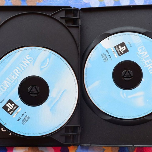Galerians PlayStation 1 game, German language