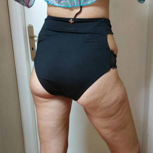 SugarFree black high-waisted bikini like new, size S-M