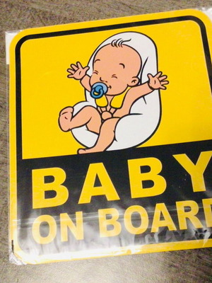 Baby on Board Car Sticker new