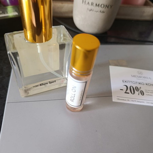Allure Homme Sport 50ml perfume and roll on new