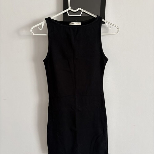 Pull & Bear short black dress, size S