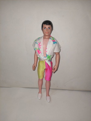 John John el Greco doll used, hair color wear