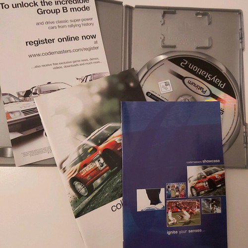 Colin McRae Rally 04 PS2 Platinum Edition μεταχειρισμένο, πλήρες