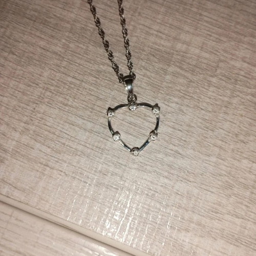 Swarovski pendant with zirconia, new