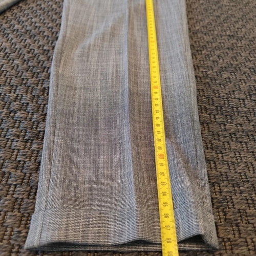 Zara dress pants new, gray, size L, tapered fit