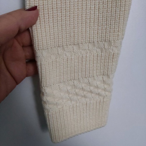 Greek-made cardigan new, white, size L and XL