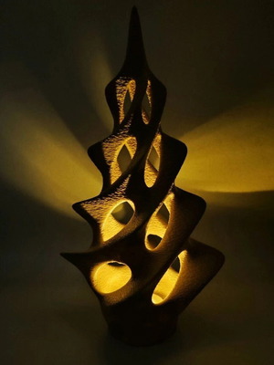 Futuristic 3D Christmas Tree new